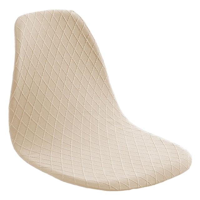Funda de silla de alta elasticidad, fundas de asiento para sillas de comedor de cocina, lavables Beige