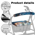 thumbnail image 5 of HELLHERO Snowman Seat Back Cover Walker Covers Dust Proof Easy Install Soft for Seniors Adult, 5 of 7