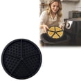 thumbnail image 4 of Yuehao Moule Gaufrier en Silicone Plateau de Cuisson Rond, Moule à Gâteau Antiadhésif Réutilisable pour Four, Noir, 4 of 7
