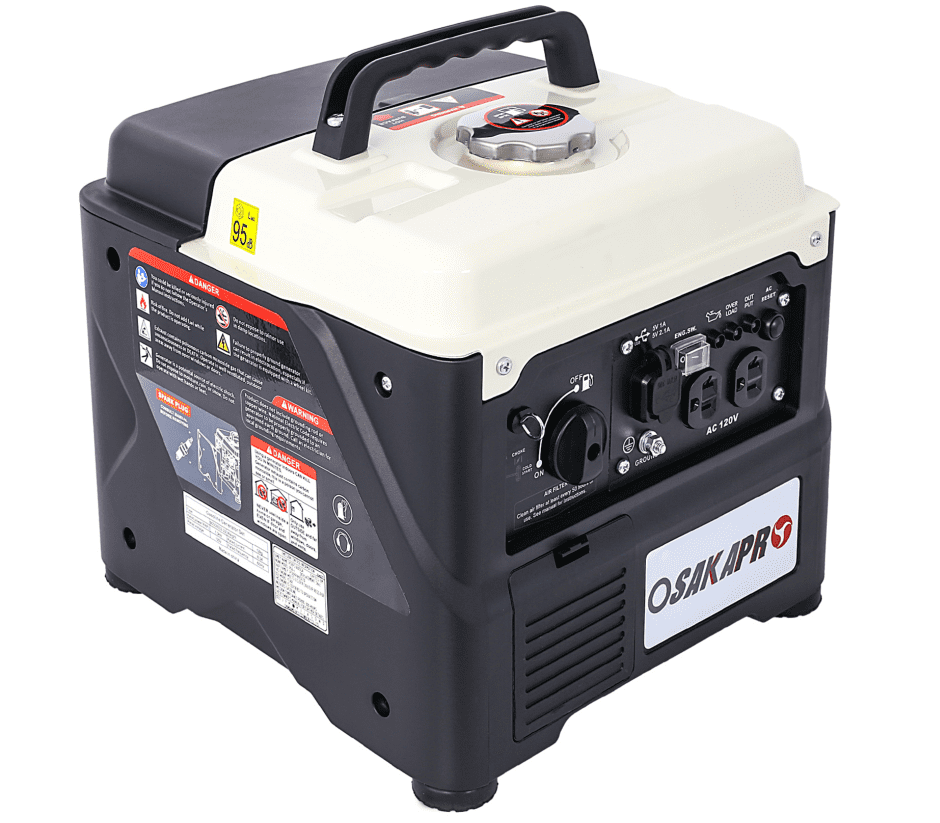 Portable Inverter Generator 1200W ultra-quiet gas engine EPA Compliant Eco-Mode