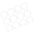 thumbnail image 3 of KAKOWELY clamp light fixture 12pcs Downlight Fixing Buckle Ceiling Light Spring Clamp Retaining Fixing Buckle For Recessed Light Retaining Buckle Recessed Lamp Clip, 3 of 4