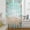 Beige Teal, variant on Beige Coastal Sheer Curtains 45 Inches Long for Living Room/Bedroom, Summer Nautical Beach Coral Starfish Rod Pocket Voile Kitchen Curtains & Drapes Window Treatment 1 Panel, 52"W x 45"L