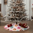 thumbnail image 4 of Sikiie Colorful Donuts Nativity Christmas Tree Skirt, Jesus Christian Winter Holiday Tree Mat Decoration(30-48IN)30", 4 of 6