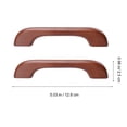 thumbnail image 2 of COSMOBETTY 6Pcs Wood Dresser Knobs for Kitchen Cupboards Replacement Handle 12.8x1in, 2 of 8