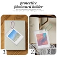 thumbnail image 2 of 10 Sets Photo Card Holder Protective Case Sleeves Business Cards Badge Protector, 2 of 6