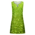 thumbnail image 3 of Aofany Women's A-line Dress Summer Sleeveless Sparkle Fashion Tank Dresses Knee-High Mini Dress, 3 of 4