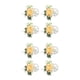 thumbnail image 1 of Qarigey ABS Realista Flor artificial para bodas - Decoración de flores Flores artificiales Novia Fácil de usar Romántica Champagne Flo de muñeca de champán Muñeca flor 2piezas, 1 of 6
