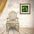 thumbnail image 3 of Rauscher, Michel 12x12 Gold Ornate Wood Framed with Double Matting Museum Art Print Titled - Fresh Green, 3 of 4