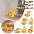 thumbnail image 2 of Snake Ornaments Mini Resin Statue Home Dection Lot U3 S8O9 C7X1 K3Y2 R7E, 2 of 8