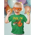 thumbnail image 3 of Tstars - 6th Birthday Dude Shirt TMNT Mutant Ninja for Boys Youth Kids T-Shirt X-Small Green, 3 of 6