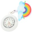 thumbnail image 3 of Retractable Rainbow Badge Watch Portable Nurse Watch Gift for Girls Women, 3 of 7