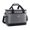 thumbnail image 3 of Bolsa térmica reutilizable para picnic con correas de transporte, de tela Oxford, bolsa refrigeradora para camping, barbacoa, oficina y Gris, 3 of 8