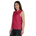 thumbnail image 4 of Inkmeso Womens Sleeveless Drawstring Hoodie Tank Top Plain Jersey Tshirt Top, 4 of 6