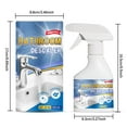 thumbnail image 3 of Bathroom Cleaner Powerful Descaling Formula | Non Corrosive | Protective for Ceramic Tile Glass Metal | Removes Soap Scum Hard Water Stains | Multi-Purpose Spray | 237ml Bottle, 3 of 9