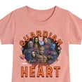 thumbnail image 3 of Marvel Guardians of the Galaxy - Guardian Of Your Heart Valentine - Toddler And Youth Girls Fitted Short Sleeve Graphic T-Shirt, 3 of 5
