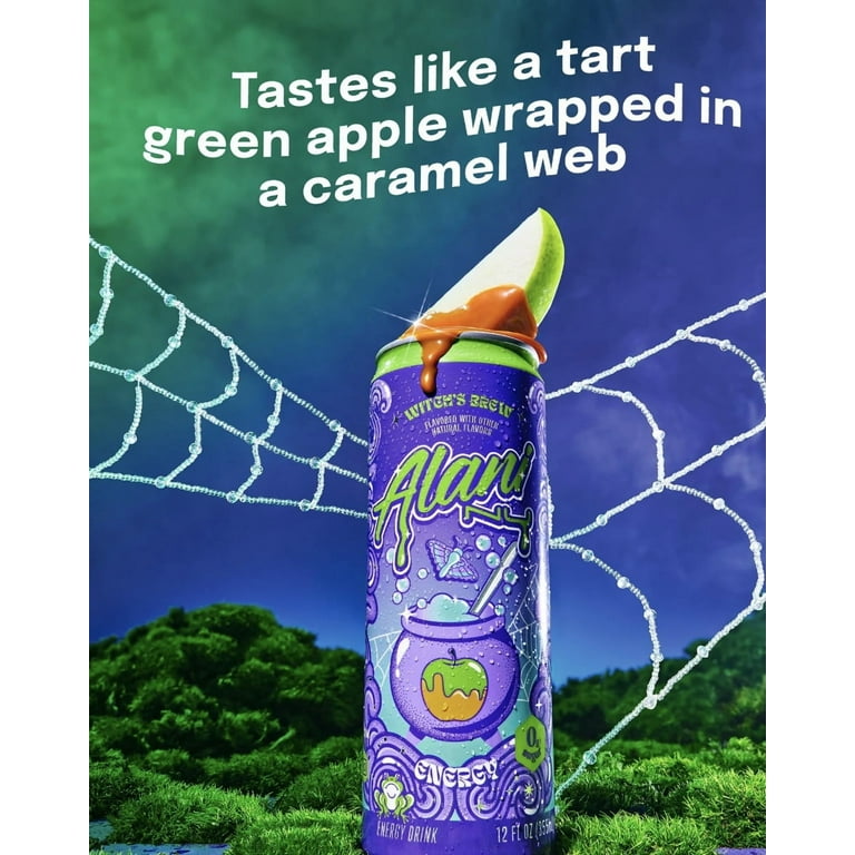 Alani Nu Sugar-Free Energy Drink, Witch's Brew 12 fl oz, 8 Pack
