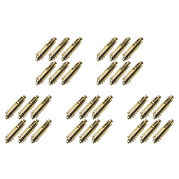 30 PCS Sink Plug Replacement Basin Bath Waste Click Spring Brass Plug Bolt for Kitchen Sink Bath Tub Drain Stopper