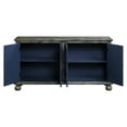 thumbnail image 4 of ACME Pavan Rectangular Console Table in Rustic Gray, 4 of 6