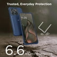 thumbnail image 3 of Funda para teléfono Motorola Edge (2025) Funda protectora azul oscuro, 3 of 7