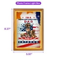 thumbnail image 5 of I'm a German Shorthaired Pointer Dad and a Veteran, Nothing Scares me Happy Father's Day Acrylic Plaque with Wood Photo Frame Box GSP Lover Dog Gift Light Box - 00006, 5 of 5