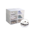 thumbnail image 1 of Caja De Zapatos Tipo Cajonera, Caja De Almacenamiento De Zapatos Plegable Transparente Gruesa, Organizador De Zapatos De Plástico Para Ahorrar Espacio, Armario Advancent HA017127-00, 1 of 5