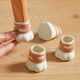 thumbnail image 1 of Paquete de 4 protectores para patas de silla para pisos de madera dura Fundas protectoras de silicona con forma de pata de gato para patas de silla, 1 of 12