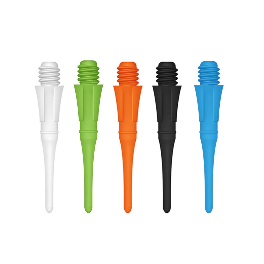 30pcs/set 2BA 25mm plastic Soft Tip Dart Points for Electronic Darts 4 color SS 