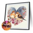thumbnail image 2 of Cuadros Decorativos 5D DIY Full Round Drill Diamond Painting Sparrow Kit Home Decoration Craft(1) Wdftyju de costura negro 4 estilos, 2 of 9