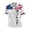 Polos 49#White, variant on WAYUTE Men's Polo Shirts 250th Anniversary USA Shirt Short Sleeve Button Closure Independence Day Patriotic Graphic Tee Tops Casual Outdoor