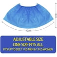 thumbnail image 3 of Disposable Shoe Covers Non-slip - 100 Pack Waterproof Booties, 3 of 7
