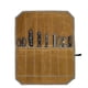 thumbnail image 1 of Rollo de cuchillos de Chef profesional, bolsa de almacenamiento de cuchillos plegable de lona encerada, soporte para cuchillos de cocina, organizador, rollo de almacenamiento de cuchillos de Chef, 1 of 4