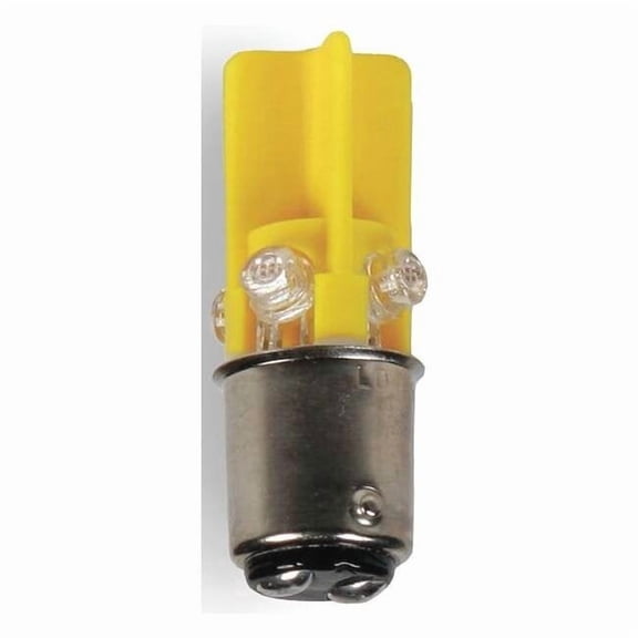 Edwards Signaling Compact LED Bulb, 120V AC, Amber, LED 270LEDA120V
