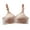 Beige, variant on Cleaning Daisy Bras for Women Adjustment Spaghetti Straps Bra Full Coverage Shelf Bralettes Closure Wireless Lace-Up Bra Everyday Wirefree Comfortable Support Underwear Plus Size Bra