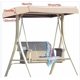 thumbnail image 3 of Toldo para asiento de columpio de jardín, dosel de repuesto para asiento de columpio, funda para silla de hamaca, tela de poliéster impermeable anti UV 191*120*20cm Beige, 3 of 4