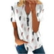 thumbnail image 1 of Blusa informal elegante de manga corta con cremallera y cuello redondo para mujer OAVQHLG3B Store lin121212, 1 of 5