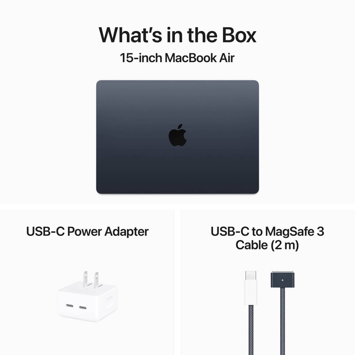 Apple MacBook Air 15-in M3 8C CPU - 10C GPU, 24GB, 512GB