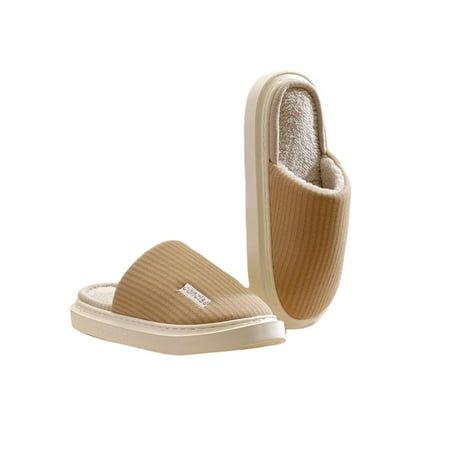 

Gomelly Women Men Slippers Comfort Plush Winter Warm Closed Toe House Shoes Indoor & Outdoor