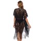 thumbnail image 5 of Cárdigan de encaje sexy para mujer, estilo europeo y americano, de talla grande, con cintura elástica, estilo playero, blusa de bikini, ropa de protección solar, 5 of 6