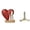 Beige-01, variant on 5.91x5.91 In Mother and Son Figurines,Wooden Heart and Moon Figurine Decor with Engraved Message,Sculpted Hand-Painted Mom and Son Statues Gifts for Mother’s Day Anniversary Birthday