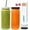 2, variant on NestE - Glass Juice Bottles 16 oz,Reusable Juicing Bottles with Lids and Straws,Vintage Juice Containers Glass Smoothies Jars for Kombucha,Water, Iced Coffee,Party,Travel,2 Pack