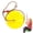 Yellow, variant on Tree Swing for Kids, Single Disc Seat and Climbing Rope Set, Treehouse and Outdoor Playground Accessories