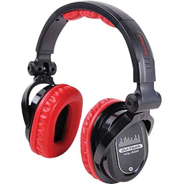 Casque Professionnel du DJ Chris Garcia Célèbre - Édition Rouge