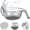 Gray, variant on Duslogis 2-In-1 Rice Strainer,Large Rice Washer Beans Washer Strainers And Colanders - Washing Bowl for Fruit Washing Bowl With Strainer,Rice Washing Bowl Multifunctional Drain Basket (Gray)
