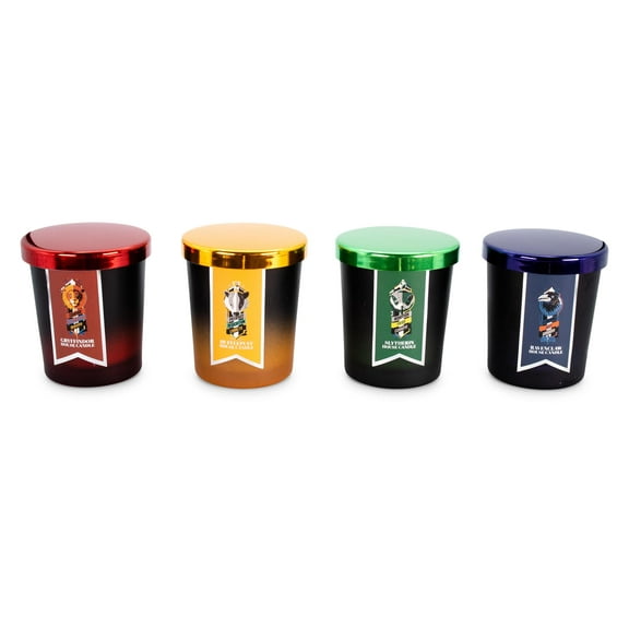 Harry Potter Hogwarts House Scented Soy Wax Candles | Set of 4