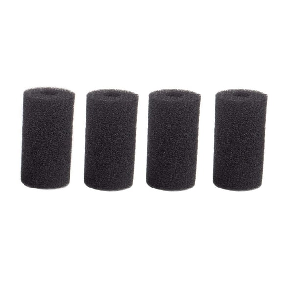 Qzbhct Pre-Filter Sponge for Aquarium Shrimp Fry Fish Tank Filter 0.87 inch Intake, Replacement Foam Cover 4 Pack