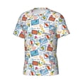 thumbnail image 3 of Rocae Summer Stamp for Men's Moisture-Wicking Crew Tee - T-Shirt for Sports, Outdoor Activities, and Casual WearX-Large, 3 of 9