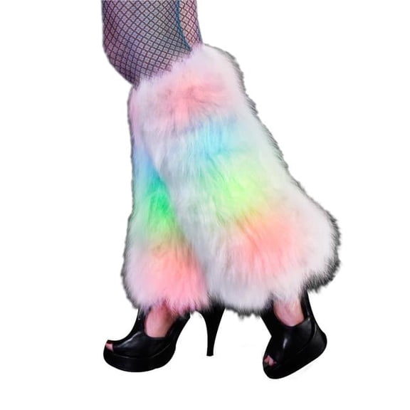 Blinkee 500 Multi Color Lights Burner Furry Leg Warmers