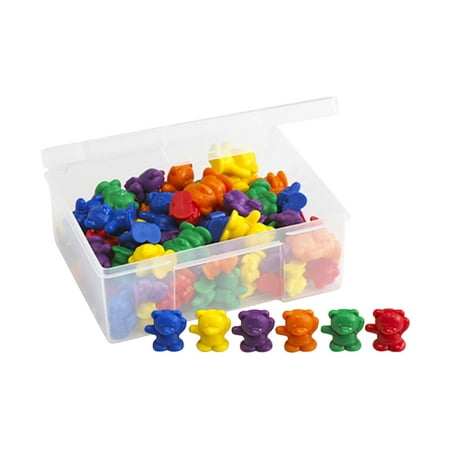 - School Smart Backpack Bear Counters, 6 Colors, 300 Pieces
