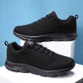thumbnail image 5 of YLYL Men's Sneakers with Arch Support Lace up Breathable Mesh Comfortable Casual Walking Running Shoes, 5 of 9