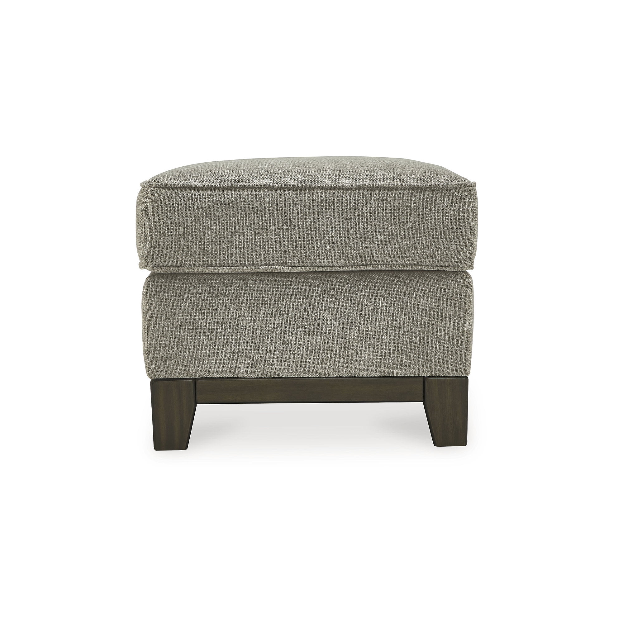 Signature Design by Ashley Kaywood Upholstered Ottoman, Granite Gray